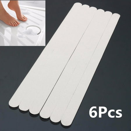 Grtsunsea PVC Bathroom Ceramic Tile Floor Anti Slip Stickers Bathtub Safety Tape Mat Shower Strips (Best Way To Tile A Shower Floor)