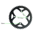 thumbnail image 4 of Round Oval Chainring 104mm BCD 48T Narrow Wide Single Chainring for 7/8/9 Speed Trail Mountain Bike, 4 of 5