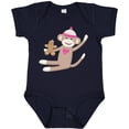 thumbnail image 3 of Inktastic Sock Monkey Gingerbread Boys or Girls Baby Bodysuit, 3 of 5