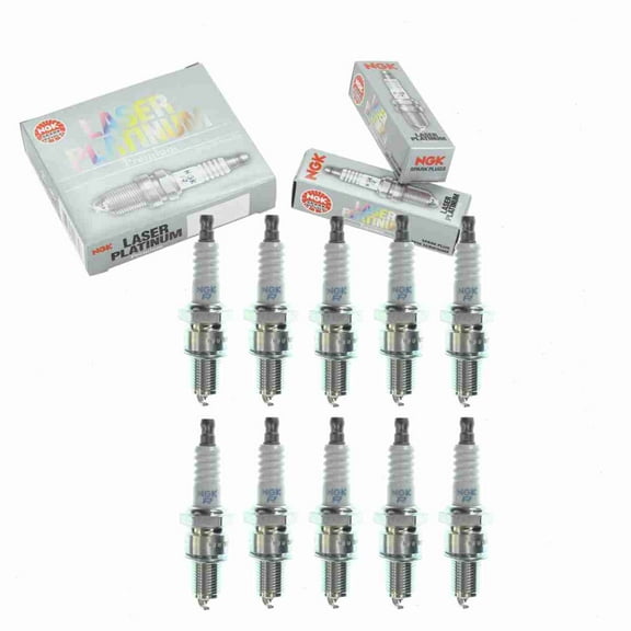 10 pc NGK 3573 Laser Platinum Spark Plugs for 1765198 22401-27T65 3114 3239 3270 4306 4307 4501 4708 5-86103389 5-86103389-0 7332 7332-2 IW16TT MS851301 P16PR11 P16PR8 P16R13 PW16TT RN10PYP4 WGR8DDP