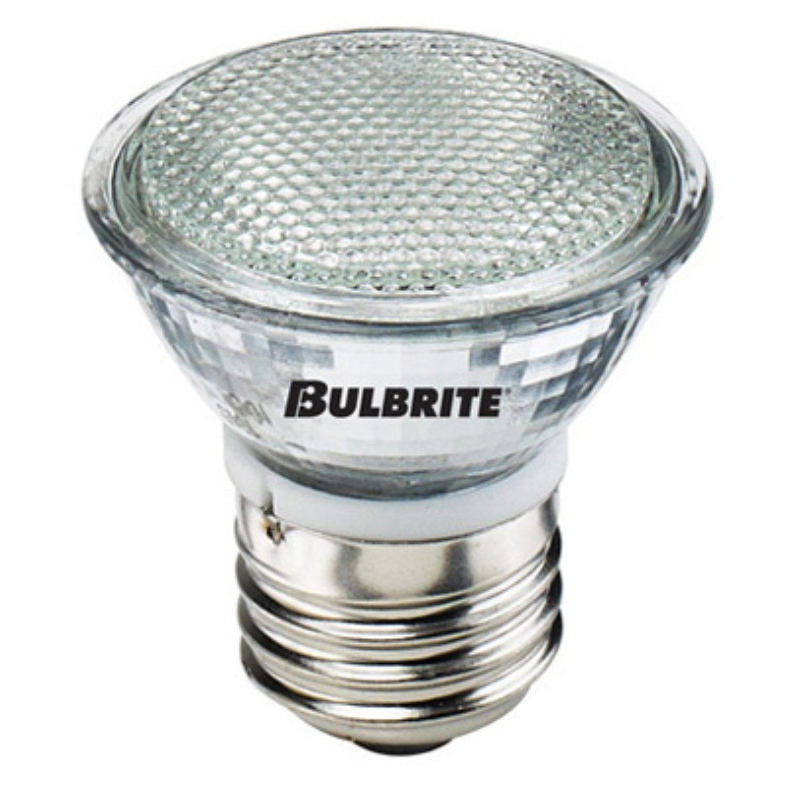 Bulbrite Clear Dimmable MR16 Halogen Medium Base Light Bulb 8 pk