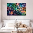 thumbnail image 2 of Elephant Stock Celestial Mandala Wall Art - Horizontal Canvas Wall Art - Living Room Wall Decor - Decor Elements Canvas - Turquoise And Blue Decor - 45" x 30", 2 of 8