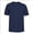 Navy, variant on Monterey Club Men's Cotton Solid Crew Shirt #3316