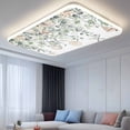 thumbnail image 2 of Green Coastal Fluorescent Light Covers, Eucalyptus Leaves Summer Beach Starfish Magnetic Light Covers for Ceiling Lights, Fluorescent Ceiling Shade Filters for Classroom Bedroom Office 4x2Ft x 3PCS, 2 of 8
