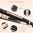 thumbnail image 3 of Bestope Ustar 1" Ceramic Flat Iron: Compact, Dual Voltage, LCD, Ionic, Black., 3 of 5
