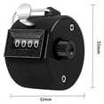 thumbnail image 4 of Pack of 4 Counter Clicker 4-Digit Number Count,Handheld Mechanical Counters Clickers Pitch Counter, 4 of 5