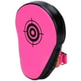 thumbnail image 3 of Almohadillas de boxeo para kickboxing, patadas y puñetazos, herramienta de entrenamiento para muay thai, color rosa fluorescente., 3 of 14