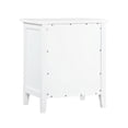thumbnail image 5 of Comfort Pointe Lennon 3-drawer White Wood Storage Nightstand, 5 of 10