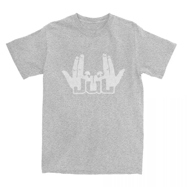 Camiseta de rapero francés Jul Sign para hombre, estilo callejero, de algodón puro, camisetas Harajuku de verano con cuello redondo, logotipo personalizado, ropa extragrande.