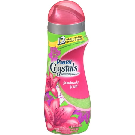 Purex Crystals In-Wash Fragrance Booster, Fabulously Fresh, 18 Ounce