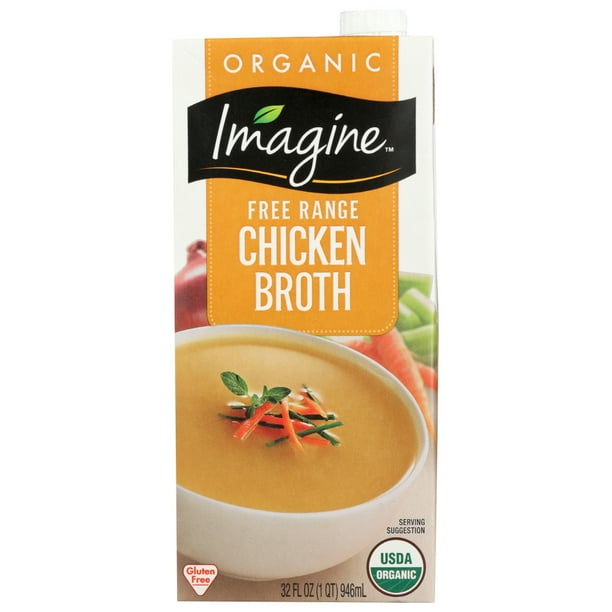 Imagine Foods Broth, Chicken Free Range Organic, 32 Fl Oz