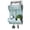 Blue, variant on Decorative Key Holder Wall Mount with Small Drawer Organizer - Modern Mail Organizer with 9 Key Hooks and Wall Shelf for Home Decor - Stylish Apartment Essentials (Gray)