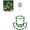B, variant on Weloille Clover LED String Lights, 1Pc 3D Glowing Fortune Shamrock Decor, Battery Operated Green Fairy Lights for St Patricks Day Party Home Garden Indoor Outdoor Decor