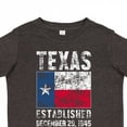 thumbnail image 4 of Inktastic Established December 29, 1845 Texas Flag Boys or Girls Toddler T-Shirt, 4 of 5