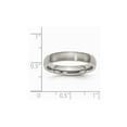 thumbnail image 2 of Gem & Harmony Mens 4mm Comfort Fit Titanium Wedding Band Ring for Men, 2 of 6
