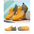 thumbnail image 4 of Unisex Barefoot Minimalist Hiking Water Shoes, Breathable Quick Dry Anti Slip Outdoor Beach Swim Walking Sneakers (Yellow Water Shoes), 4 of 4