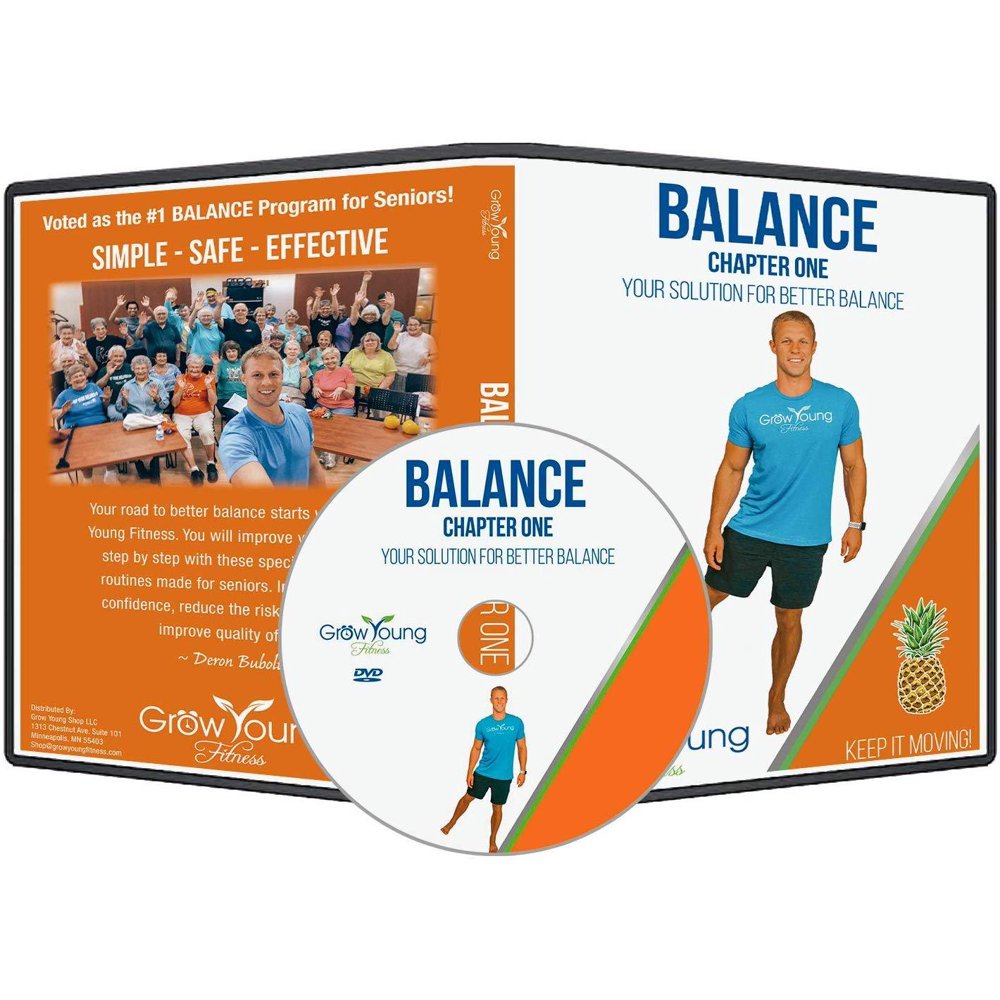 Grow Young Fitness Balance Exercises for Seniors Better Balance DVD