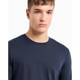 thumbnail image 2 of Remera Básica Armani Exchange de Algodón Pima para Hombre - Azul Marino, 2 of 5