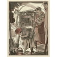 thumbnail image 2 of Fernand Siméon 15x18 Gold Ornate Wood Frame and Double Matted Museum Art Print Titled - Bric-A-Brac (1923), 2 of 4