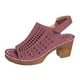 thumbnail image 3 of WILLBEST Sandalias Playa De Moda Para Mujer, Con Punta Abierta Y Tacón Alto, Para Salidas Informales, Vacaciones En La Playa Y Citas Nocturnas, Con Cierre Ajustable De Velcro., 3 of 6