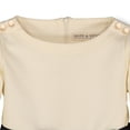 thumbnail image 2 of Hope & Henry Girls' Skater Dress with Waist Sash, 2 of 3