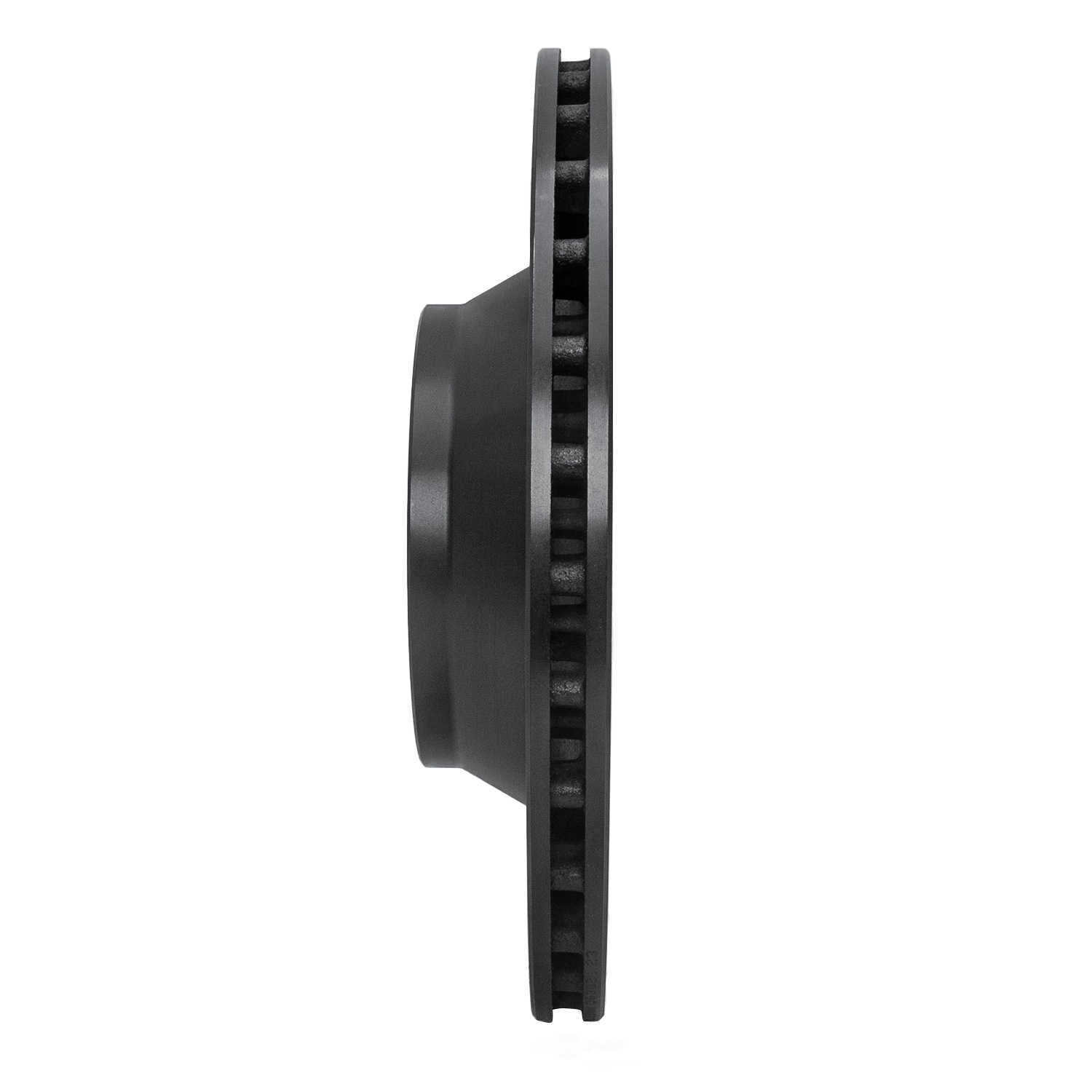 Dynamic Friction Company 633-73055L DFC Brake Rotor - Drilled And Slotted - Black