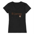 thumbnail image 1 of W Republic 555-460-BLK-04 T-Shirt Script pour Femmes St. Lawrence University, Noir - Extra Large, 1 of 1
