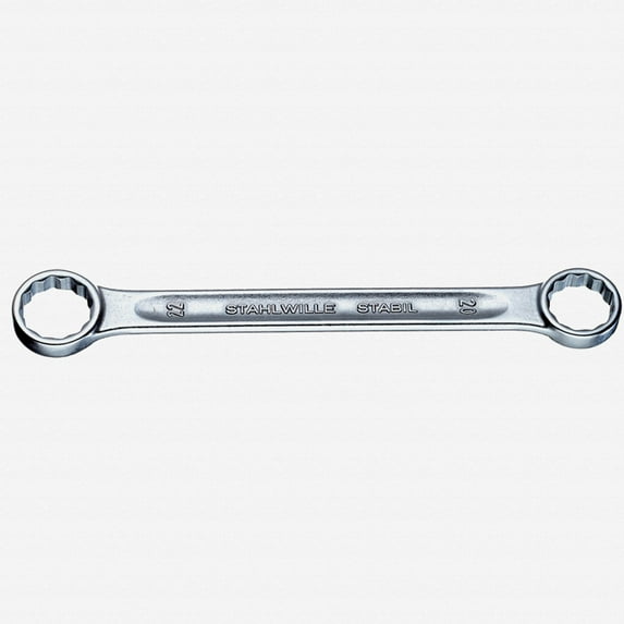 Stahlwille 21 Double ended ring Spanner, 24 x 27 mm