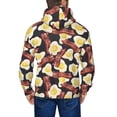 thumbnail image 5 of Zip Up Hoodies for Men - Cute Fried Egg Meat Long Sleeve Comfrt Men'S Fashion Hoodies & Sweatshirts, Jackets for Men Hoodies Pullover Clothing Clothes with Pouch, 5 of 5