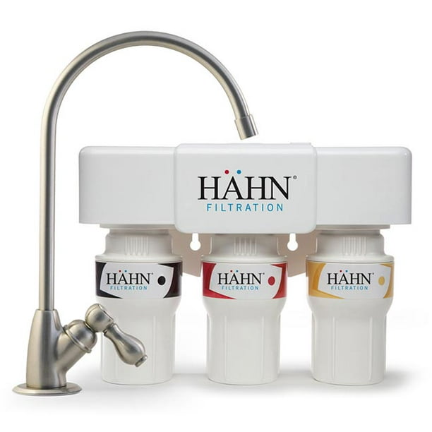 Hahn Filtration 3-Stage 600 Gallon Undercounter Water Filtration System -  Walmart.com