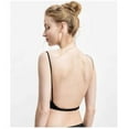 thumbnail image 2 of Vestido grande sin espalda, cuello colgante, hombros descubiertos, ropa interior femenina de vacaciones finas, sujetador de espalda de belleza tipo U, 2 of 6