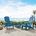 thumbnail image 3 of Posh Living Clive Outdoor Side Table Teal, 3 of 9