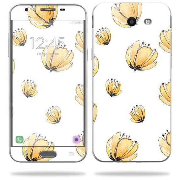 MightySkins SAGJ317-Yellow Poppy Skin for Samsung Galaxy J3 2017 - Yellow Poppy
