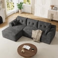 thumbnail image 2 of 105 Inch Cloud Sectional Couch for Living Room, Modular Sectional Sofa with Deep Deat, No Assembly Needed Boneless Sofa with l Shaped Chaise, 2 of 7