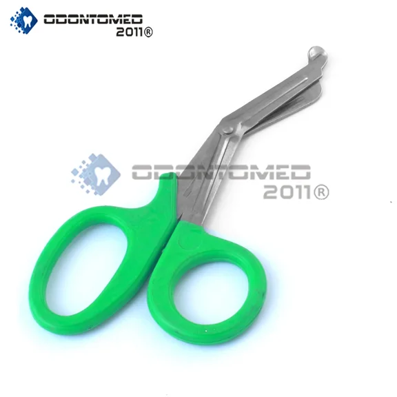 Green Utility Scissors 5.5" Multi-Purpose Diy Ems Emt Universal Shears
