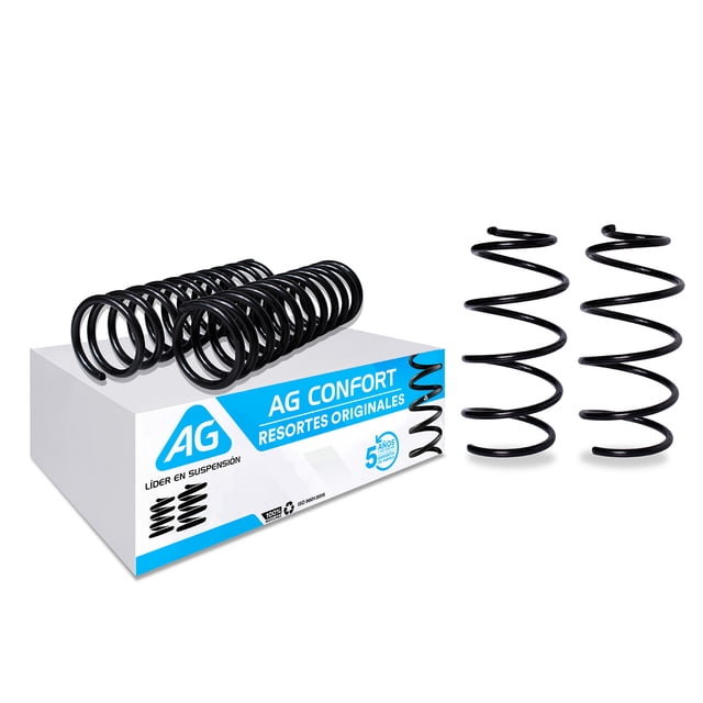 Resortes Originales AG para Auto Completo para Volkswagen Pointer 2000 a 2009 4 Piezas Nuevos