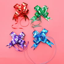 AURARMLET Assorted Color Pull Bows for Christmas and Wedding Decor 60Pcs
