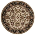 thumbnail image 2 of SAFAVIEH Classic Fredrick Oriental Wool Area Rug, Ivory/Navy, 8' x 8' Round, 2 of 7