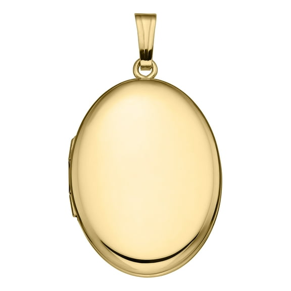 Gold Filled 17mm Oval Locket Pendant