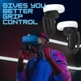 thumbnail image 2 of Controller Grip AMZDM para Oculus Meta Quest 2, negro, 1 par, 2 of 7