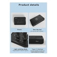 thumbnail image 4 of M.2 NVMe/ Sata Duplicator Dual-Bay Offline Clone 20Gbps NVME Docking Station One-Key Offline Clone Ssd Dock US Plug, 4 of 5