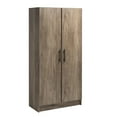 thumbnail image 1 of Prepac Elite 32 inch Storage Cabinet, Drifted Gray, 1 of 9