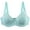 Green, variant on Women's Plus Size C Cup Lace Underwire Bra Push Up Support Anti-Sagging Comfortable Everyday Maternity Sleeping Underwear