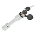 thumbnail image 4 of Barbell-Style Hitch Pin Anti-Theft Tow Receiver Locking Coupler with 2 Keys for Trailer Yachts, 4 of 8