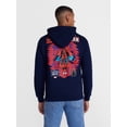 thumbnail image 3 of Marvel Spider-Man Men's and Big Men's Front Back Graphic Cotton Hoodie, Sizes S-3XL, 3 of 5
