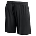 thumbnail image 3 of Men's Fanatics Black Brooklyn Nets Post Up Mesh Shorts, 3 of 3