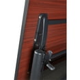 thumbnail image 4 of Belen Kox Kobe 48" Flip Top Mobile Training Table- Mahogany & 2 Zeng Stack Chairs- Black, 4 of 8