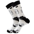 thumbnail image 1 of Chaussettes Géométriques aux Fruits Ananas pour Hommes et Femmes Adultes Chaussettes de Rue Chaussettes d'Astronaute, 1 of 2