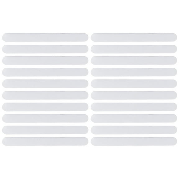 WEUVEB 20pcs White EVA Stickers for Bath, and Bathing Decoration