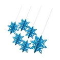 thumbnail image 4 of 1 Set Christmas Decorations Funny Exquisite Simple Style Stereo Indoor Hanging Prop Festival Adornment Decor for Scene Layout Light blue, 4 of 5